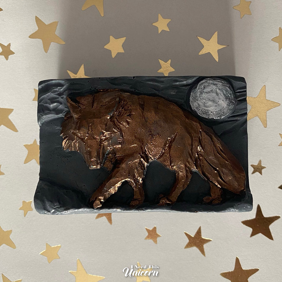 Prowling Wolf Decorative Soap